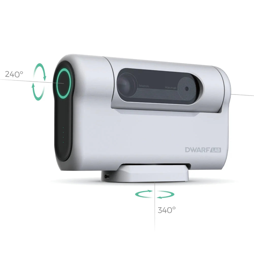 DWARF II Deluxe Edition - Smart Telescope with Solar Filters, UHC Filter and Two Replaceable Batteries