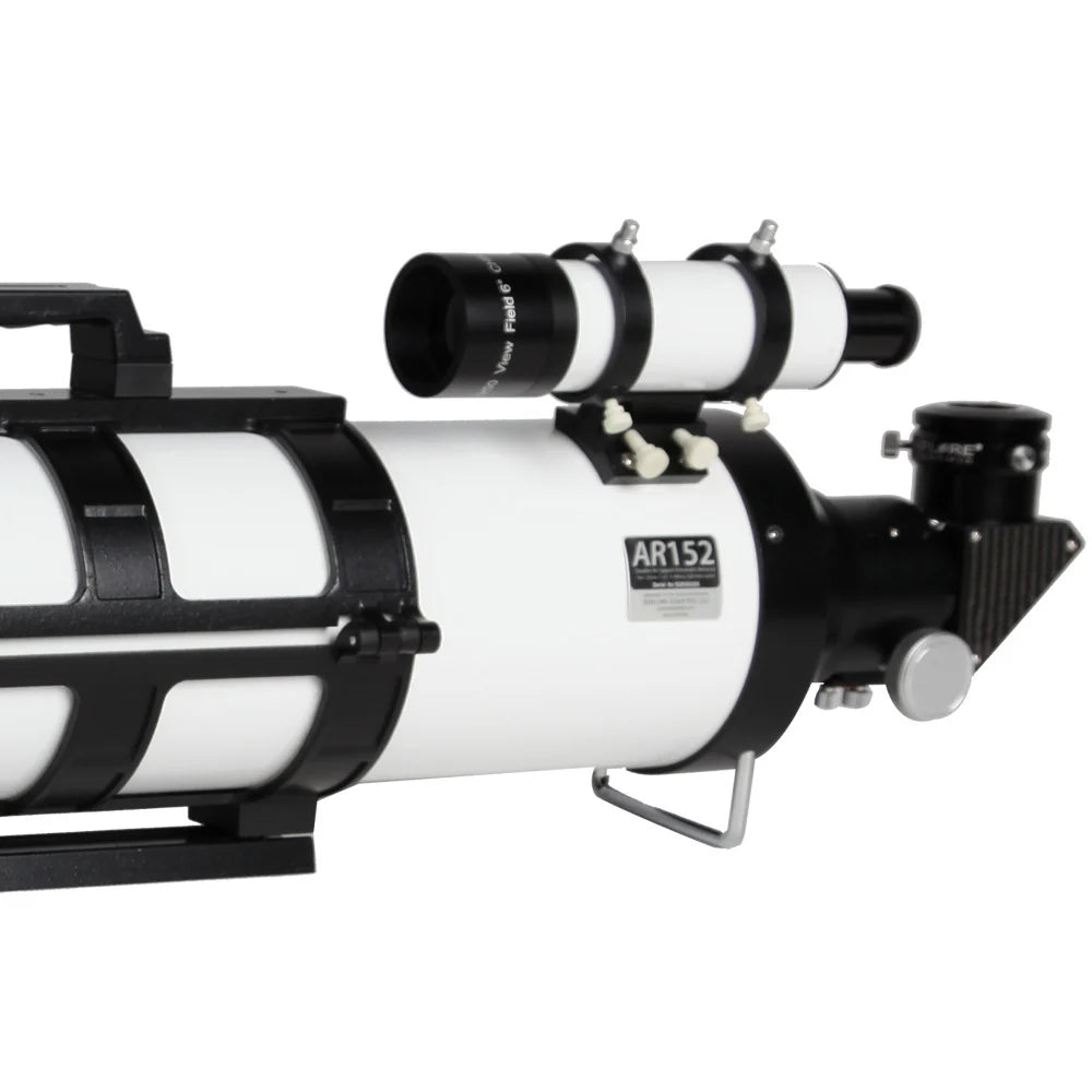Explore Scientific AR152 Air-Spaced Doublet Refractor Telescope With NEW Hybrid 2N1 Finder Base