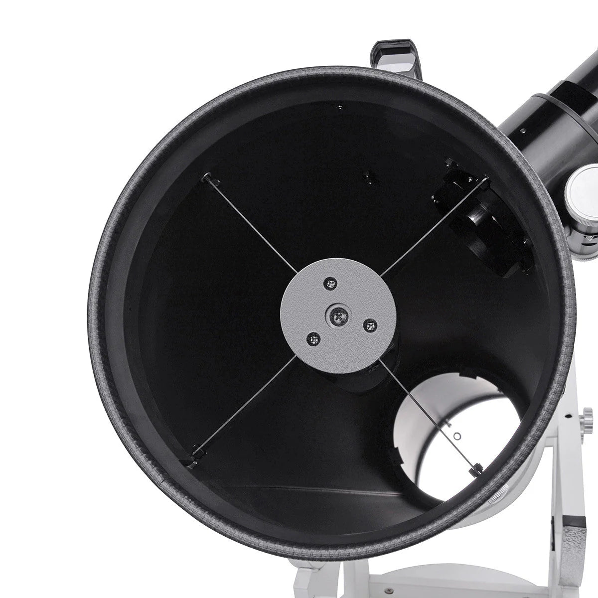 Explore FirstLight 8" Dobsonian Telescope Package Includes ReflexSight, Astro R-Lite Red Flashlight, Tirion Double-Sided Multi-Latitude Planisphere and Moon Crater Map
